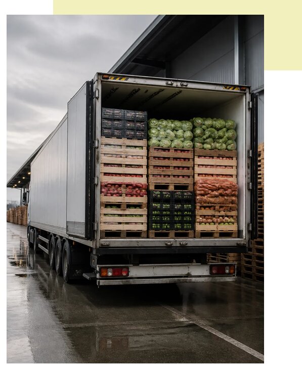 Перевозка плодоовощной продукции в Челябинск по цене от 5156 р. | Агросервис-Члб